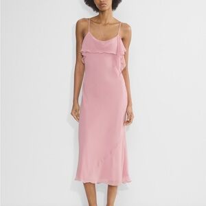 Aritzia Pink Midi Dress